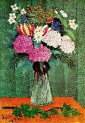 Henri Rousseau blommor i vas oil painting picture wholesale